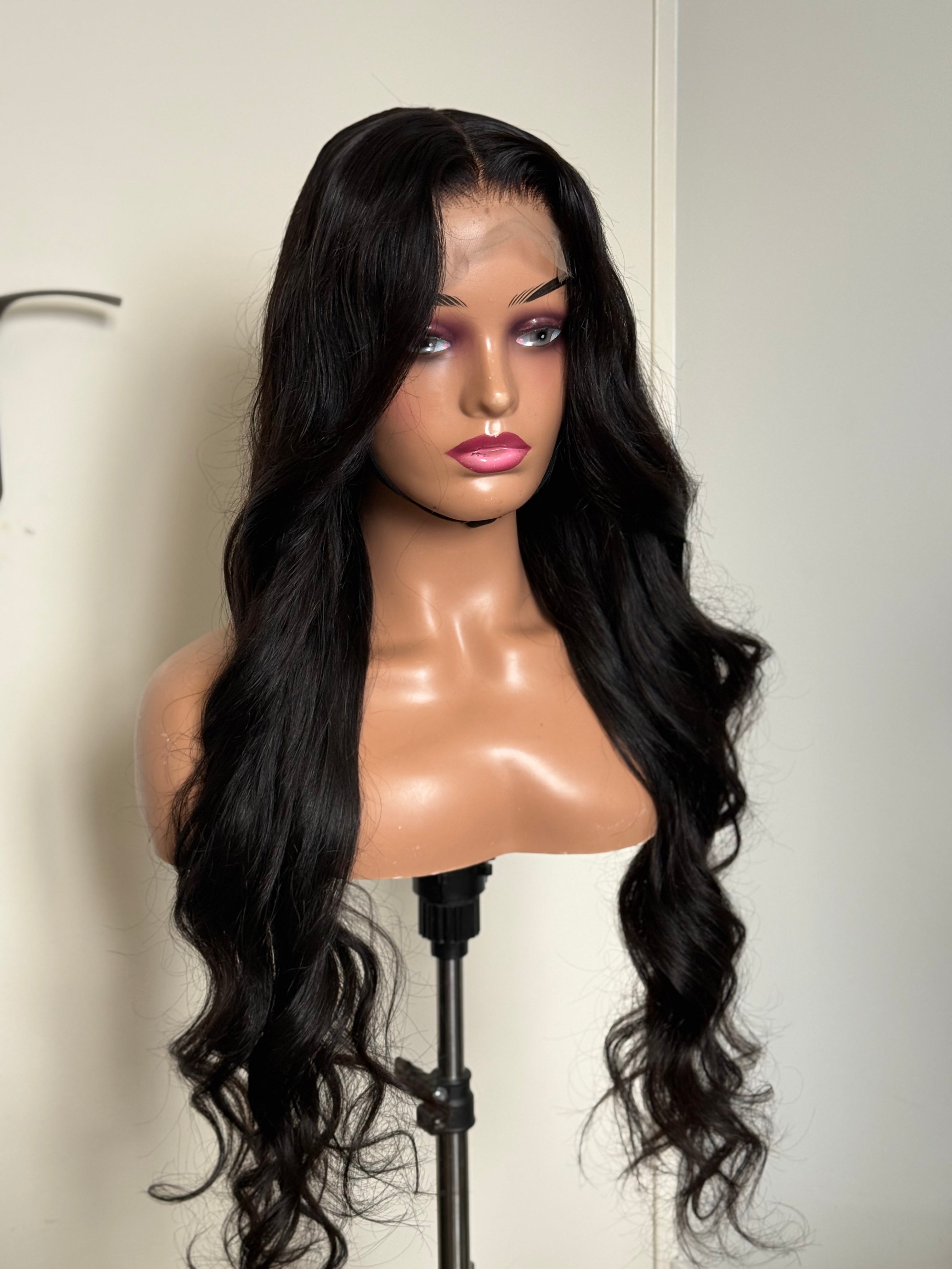 Virgin Hair Wig HD Glueless Loose Body Wave Wig