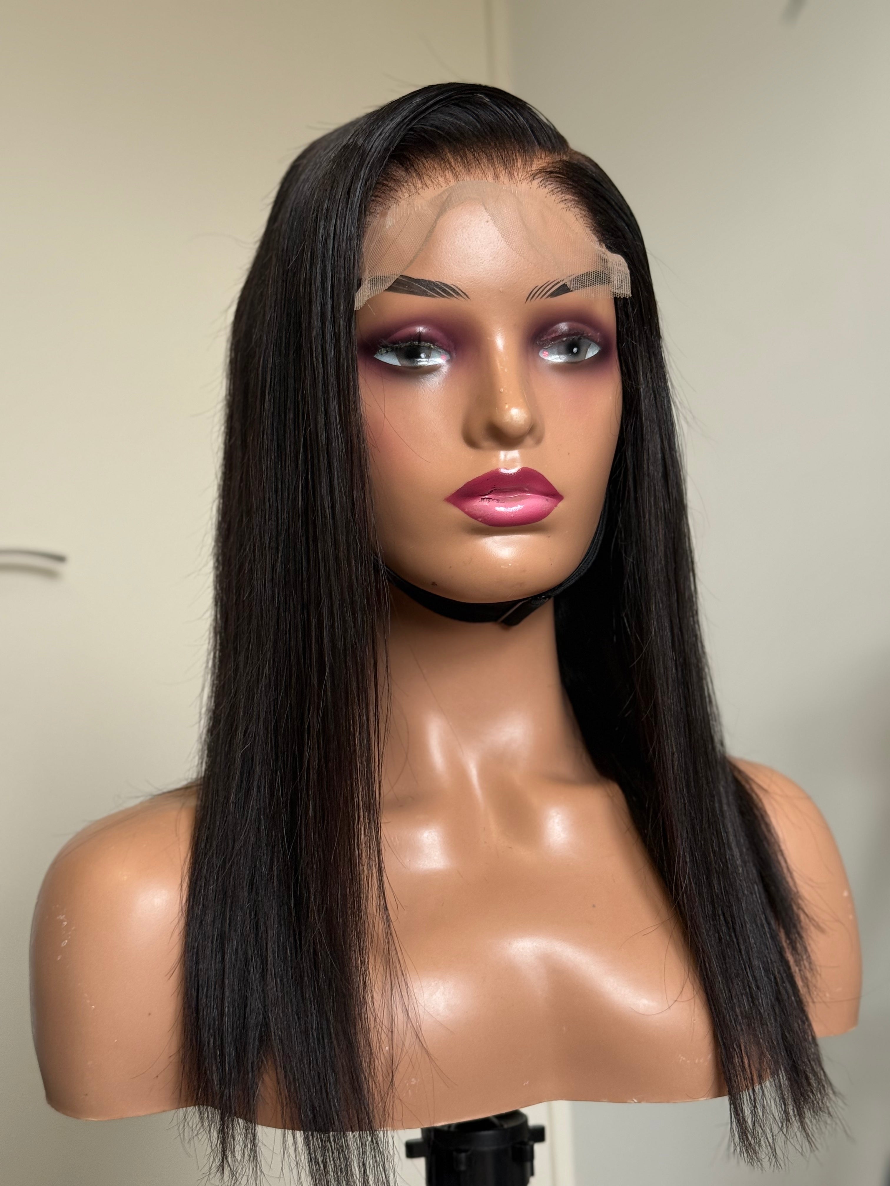 Virgin Hair Wig HD Glueless Straight HD Lace Wig
